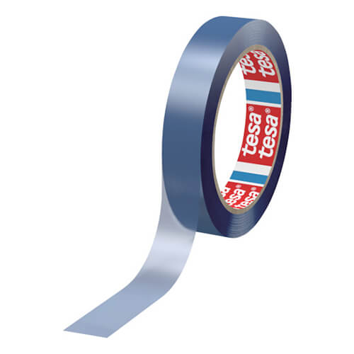 【廃番商品】結束テープ25mm×50m　青　【ｔｅｓａ 仮固定用ストラッピングテープ テサ６４２６０ 青 ２５ｍｍｘ５０ｍ】