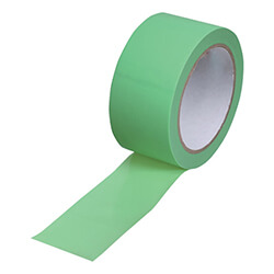 養生テープ25mm×25m　緑　【ＴＲＵＳＣＯ 弱粘着養生用テープ グリーン ２５ｘ２５】