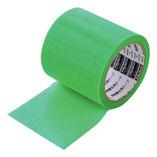 トラスコ中山 塗装養生用テープ グリーン 100mm×25m TYT10025GN
