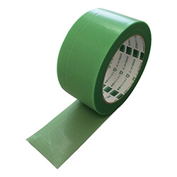 養生テープ100mm×25m　緑　【オカモト ＰＥクロス養生用 ４１４Ｒ ライトグリーン １００ミリ】