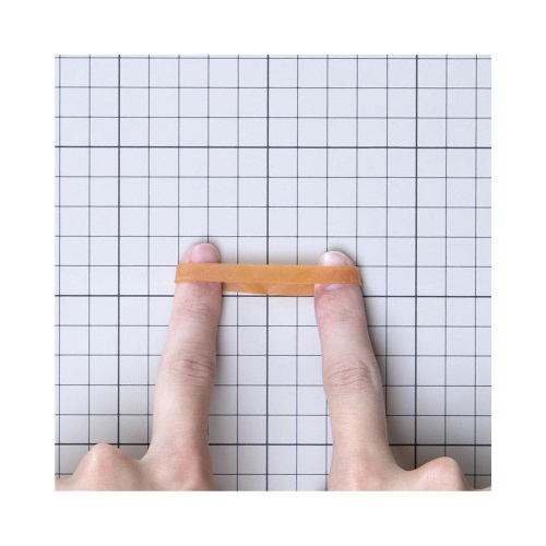 輪ゴム　オーバンド　＃１８０　１８本／パック　５袋