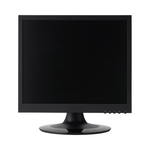 １７型スクエア液晶モニター　ブラック