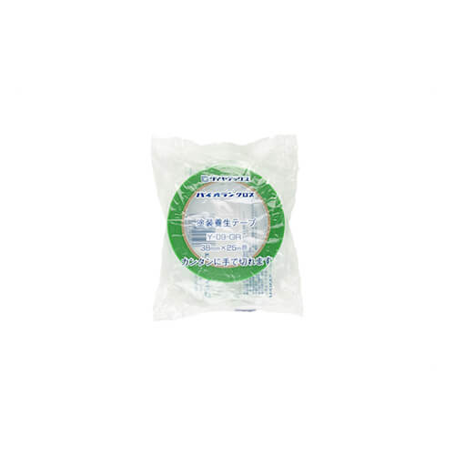 ダイヤテックス パイオラン 塗装養生用テープグリーン 38mm×25m Y09GR38MM