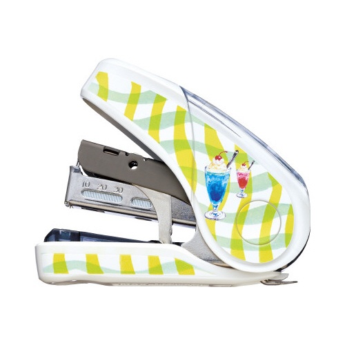 【廃番商品】レトロ喫茶柄　サクリフラット　クリームソーダ