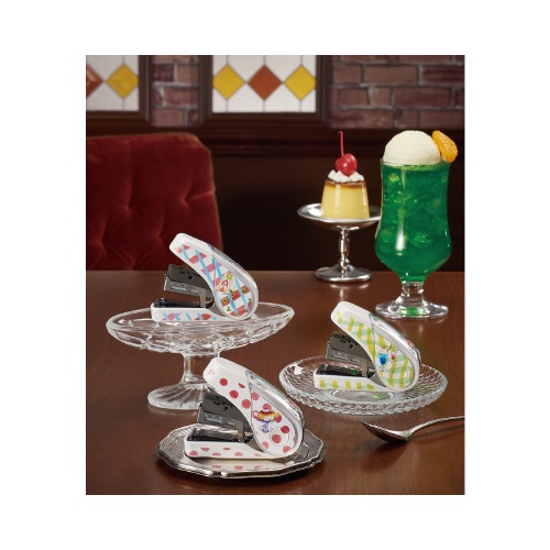 【廃番商品】レトロ喫茶柄　サクリフラット　クリームソーダ