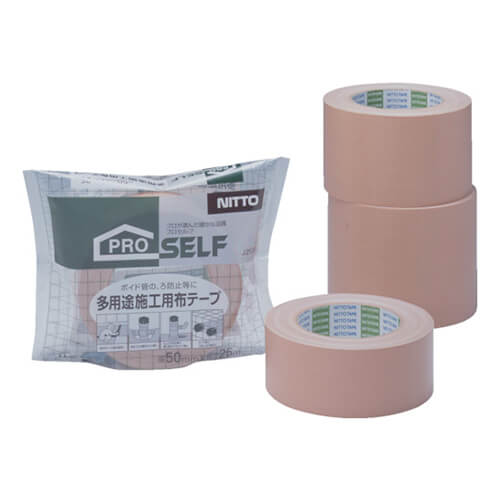 ニトムズ 多用途施行用布テープ 75mm×25m J2130