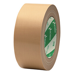 養生テープ50mm×25m　茶　【ニチバン 養生用布粘着テープ１０３－５０（黄土） ５０ｍｍ×２５ｍ】