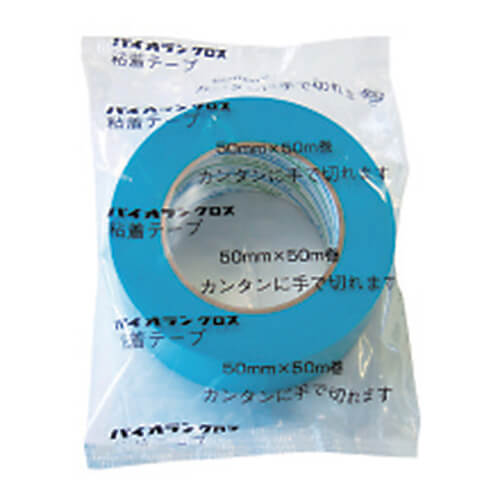 ダイヤテックス パイオラン 建築・引越し養生用テープ 50mm×50m Y09SB