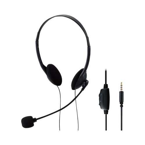 【廃番商品】ヘッドセット　両耳　オーバーヘッド　小型　４極