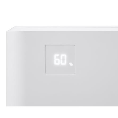 【廃番商品】気化ハイブリッド式加湿器　ホワイト　１９畳