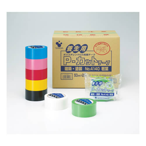 寺岡製作所 Ｐ−カットテープ No.4140 ピンク 50mm×25m 4140P50X25