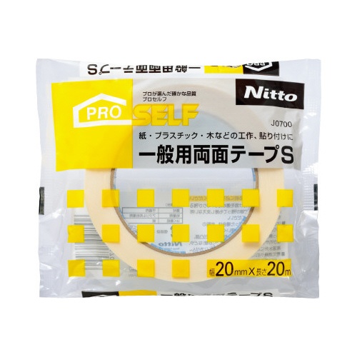 一般用両面テープ　２０ｍｍ×２０ｍ　１巻