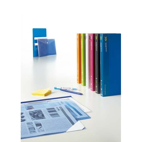 クリヤーブックＫ２　固定式Ａ４縦４０Ｐ黄緑１０冊