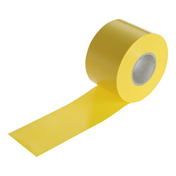 トラスコ中山 脱鉛タイプ ビニールテープ 50mm×20m 黄 GJ215020-Y（４巻入）