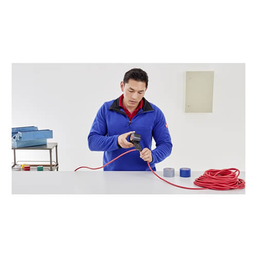 【廃番商品】ビニールテープ19mm×10m　青　【ｔｅｓａ 電気絶縁用ビニールテープ １９ｍｍ×１０ｍ 青 （１０巻入）】