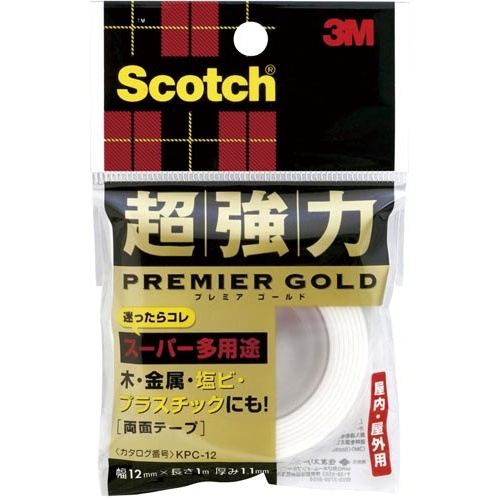 スコッチ　超強力両面テープ　スーパー多用途　１巻