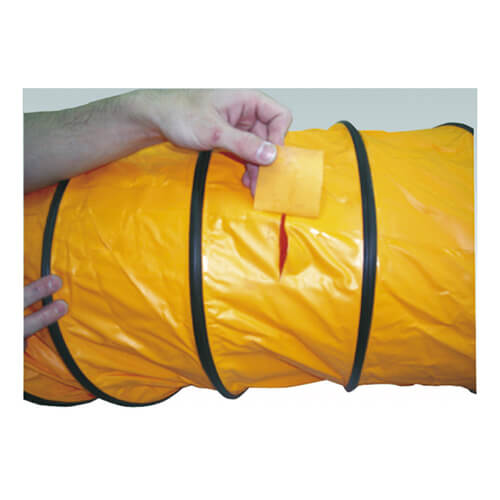 【廃番商品】補修テープ120mm×0.2m　オレンジ　【ＴＲＵＳＣＯ ダクト補修用テープ オレンジ １２０ｍｍＸ２００ｍｍ】