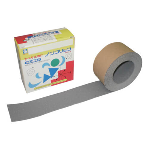 滑り止めテープ50mm×5m　グレー　【ＮＣＡ ノンスリップテープ ５０×５ｍ グレー】