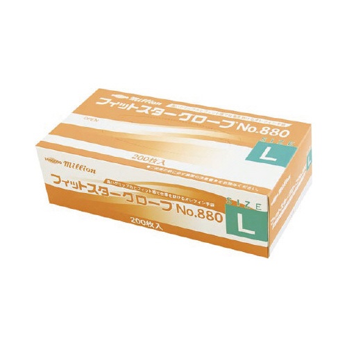 フィットスターグローブ　Ｌ　２００枚入×１０