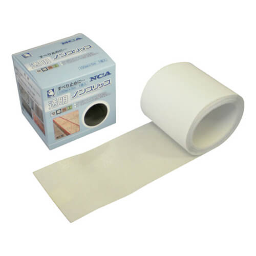 滑り止めテープ100mm×5m　透明　【ＮＣＡ 透明ノンスリップテープ】