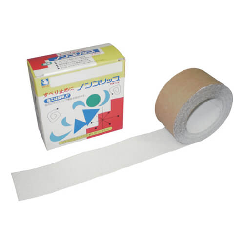 滑り止めテープ50mm×5m　白　【ＮＣＡ ノンスリップテープ ５０×５ｍ 白】
