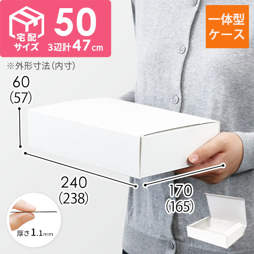 カラーBOX ホワイト（238×165×高57mm）の説明動画