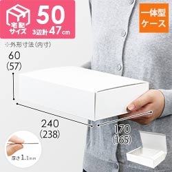 カラーBOX ホワイト（238×165×高57mm）