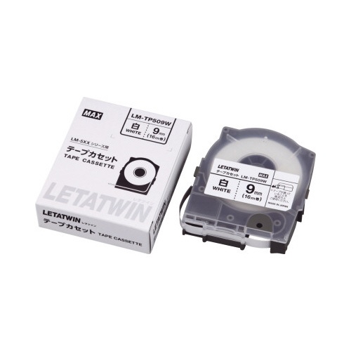 レタツイン用テープカセット　ＬＭ−ＴＰ５０９Ｗ　白