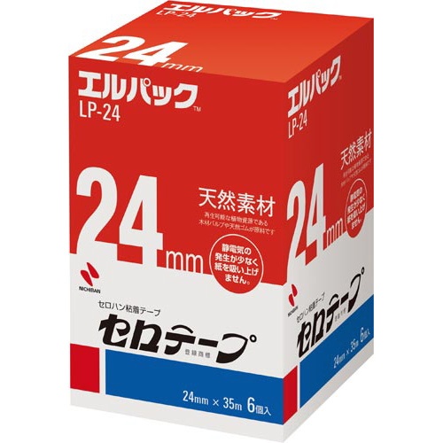 セロテープ大巻＜エルパック＞幅２４ｍｍ６巻