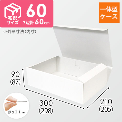 カラーBOX ホワイト（298×205×高87mm）