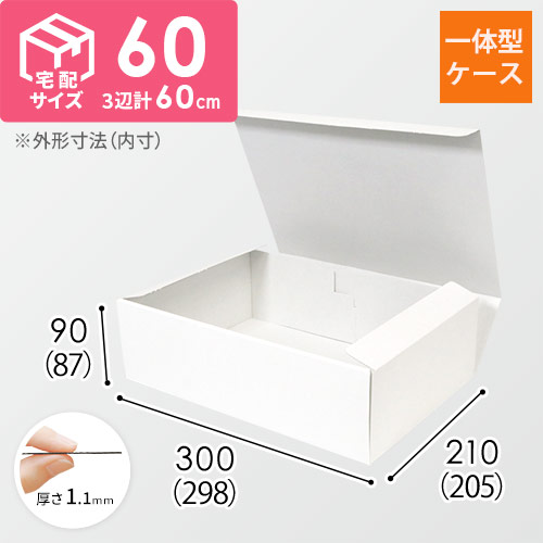 カラーBOX ホワイト（298×205×高87mm）