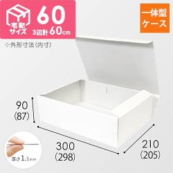 カラーBOX ホワイト（298×205×高87mm）