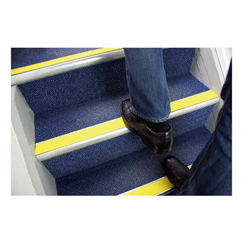 【廃番商品】滑り止めテープ50mm×18.3m　黄　【ＨＥＳＫＩＮＳ アンチスリップテープ Ｓａｆｅｔｙ Ｇｒｉｐ ５０×１８．３ｍ 黄色】