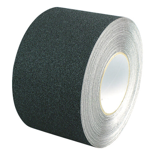 【廃番商品】滑り止めテープ100mm×18.3m　黒　【ＨＥＳＫＩＮＳ アンチスリップテープ Ｓａｆｅｔｙ Ｇｒｉｐ １００×１８．３ｍ 黒】