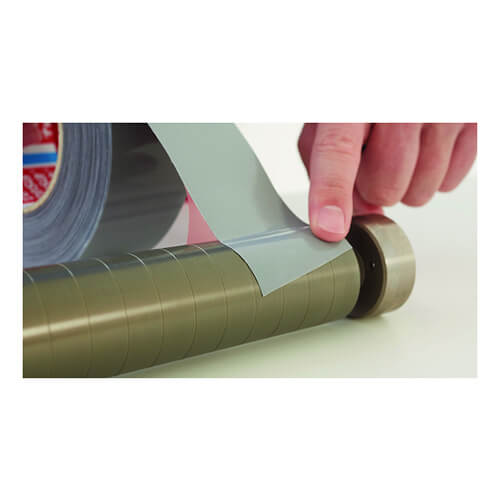 滑り止めテープ100mm×25m　グレー　【ｔｅｓａ ストップテープ（フラットタイプ）】