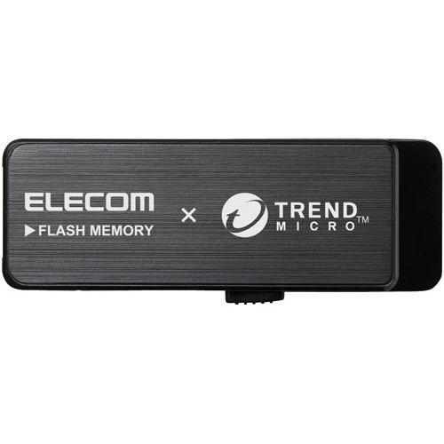 【廃番商品】ＵＳＢメモリ　ウイルス対策　８ＧＢ　ブラック