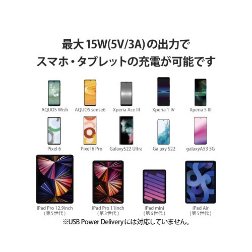 【廃番商品】タイプＣケーブル　Ａ?Ｃ　１．２ｍ　ブラック