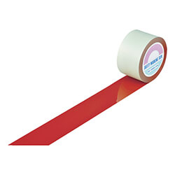 ラインテープ75mm×20m　赤　【緑十字 ガードテープ（ラインテープ） 赤 ＧＴ－７５２Ｒ ７５ｍｍ幅×２０ｍ 屋内用】