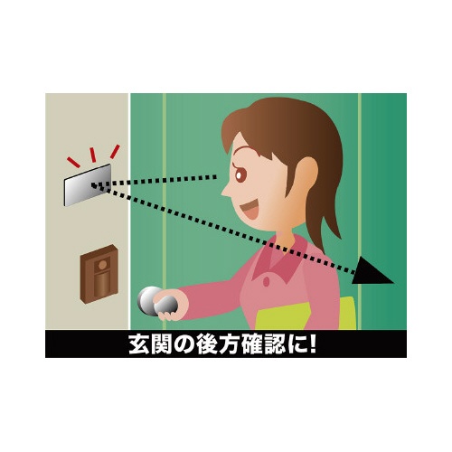 防犯・薄型プライバシーミラーＳＳ