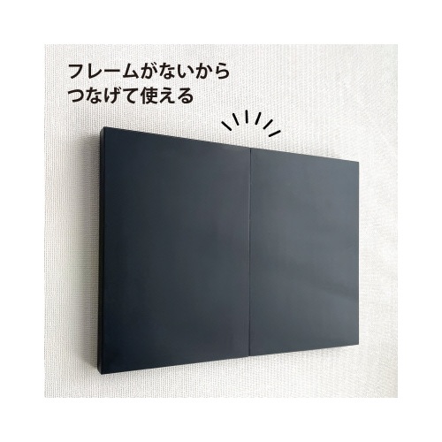 フレームなしツヤ消しブラックボード　Ａ３