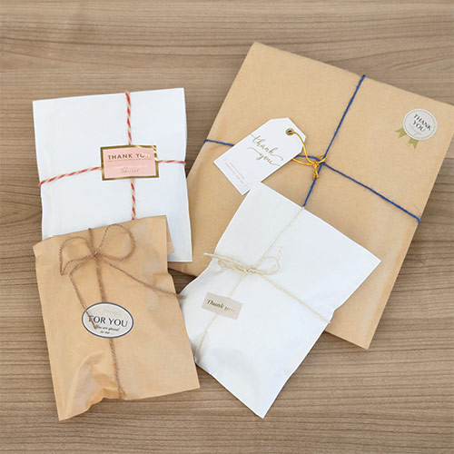 紙平袋（茶・幅140×長さ250mm）