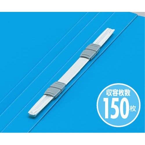ＰＰフラットファイルポジティ　Ａ４縦　薄緑　５冊