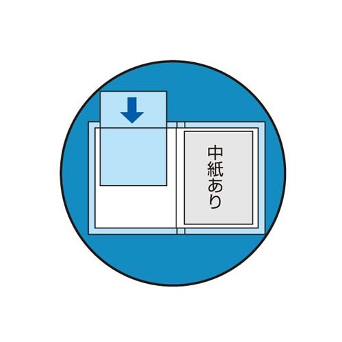 クリヤーブックポジティ　Ａ４縦　濃灰　６０Ｐ　４冊