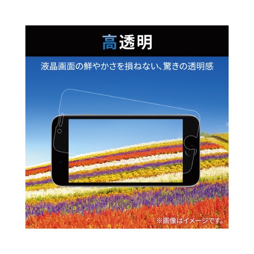 【廃番商品】ｉＰｈｏｎｅＳＥ　第３世代用フィルム　ブラック