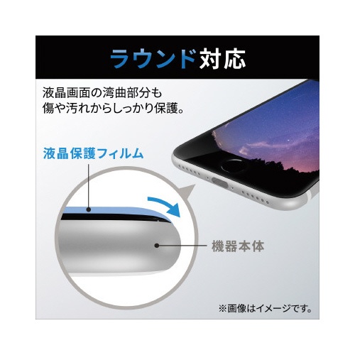 【廃番商品】ｉＰｈｏｎｅＳＥ　第３世代用フィルム　ブラック