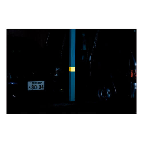 【廃番商品】反射テープ50mm×10m　青　【パイオラン 再帰反射テープ ５０ｍｍ×１０ｍ ブルー】