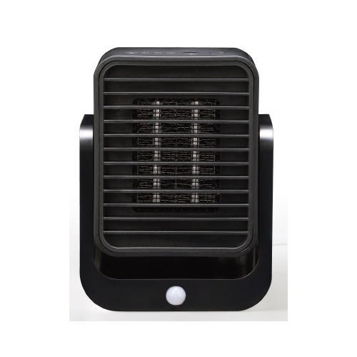 コンパクトセラミックヒーター３００Ｗ　ブラック