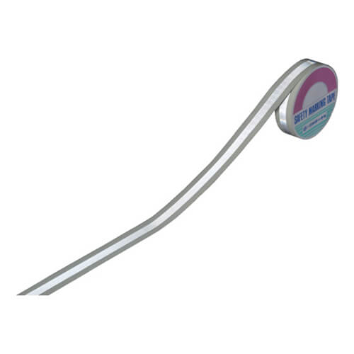 【廃番商品】蓄光テープ25mm×5m　緑　【緑十字 高輝度蓄光＋再帰反射ラインテープ レフナス−２５５ ２５ｍｍ幅×５ｍ 屋内用 ＰＥＴ】