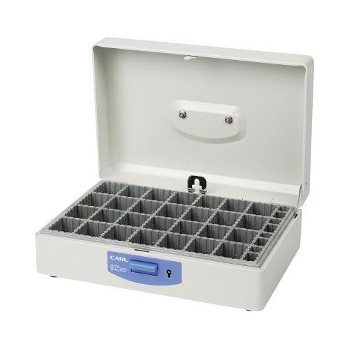 【廃番商品】スチール印箱（特２）　２６２×１７８×９３ｍｍ