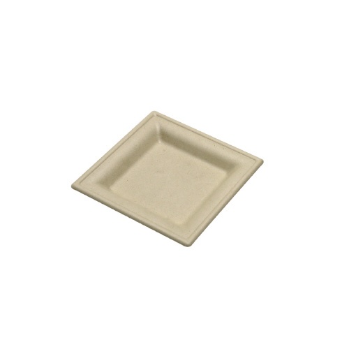 バガスモールドスクエアプレート１６ｃｍ　５０Ｐ